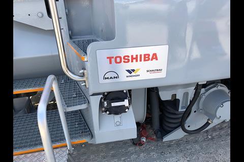 Toshiba Railway Europe has a contract to supply 50 diesel-battery centre cab locomotives to DB Cargo from 2021.